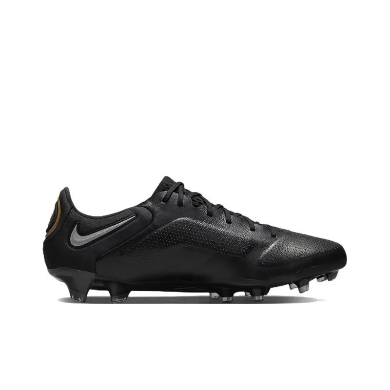 Nike Tiempo Legend 9 Elite Fg Black Metallic Gold-1