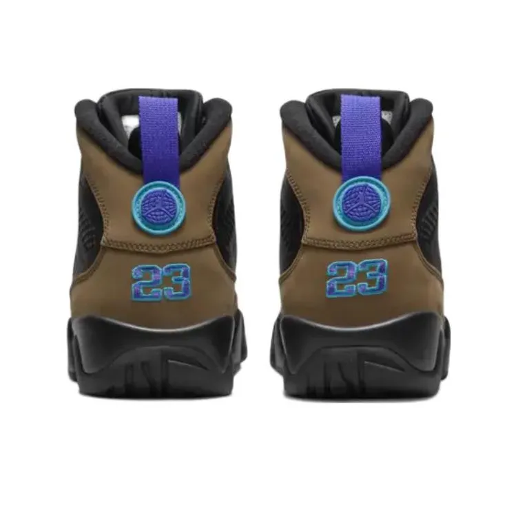 JORDAN 9 Retro Light Olive Concord-4