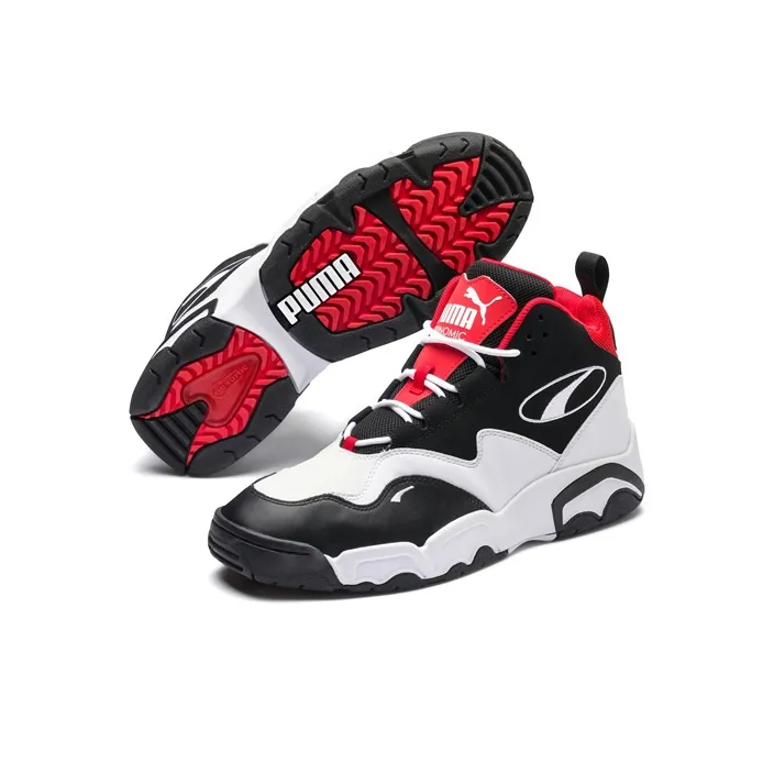 PUMA Source Vintage 'Black White Red'-3