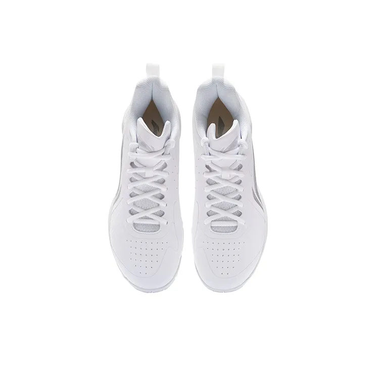 LiNing Sprint SE Cushioned Slip Resistant Abrasion Resistant Breathable Low Top Badminton Shoes Unisex White-3