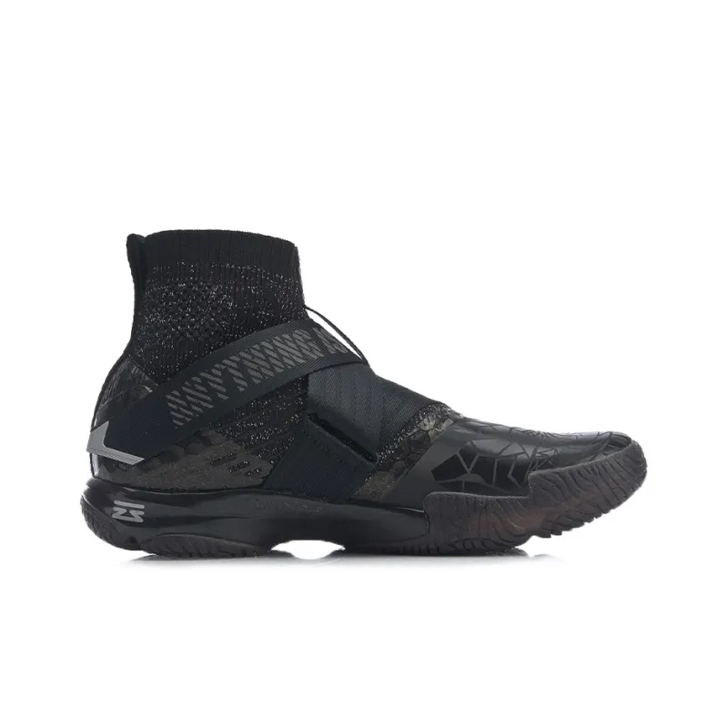 LiNing Ranger Shock Absorbers With Slip Resistant And Abrasion Resistant Properties High Top Badminton Shoes Unisex-1