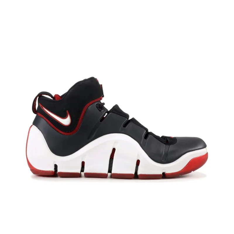 Nike LeBron 4 Black White Red-1