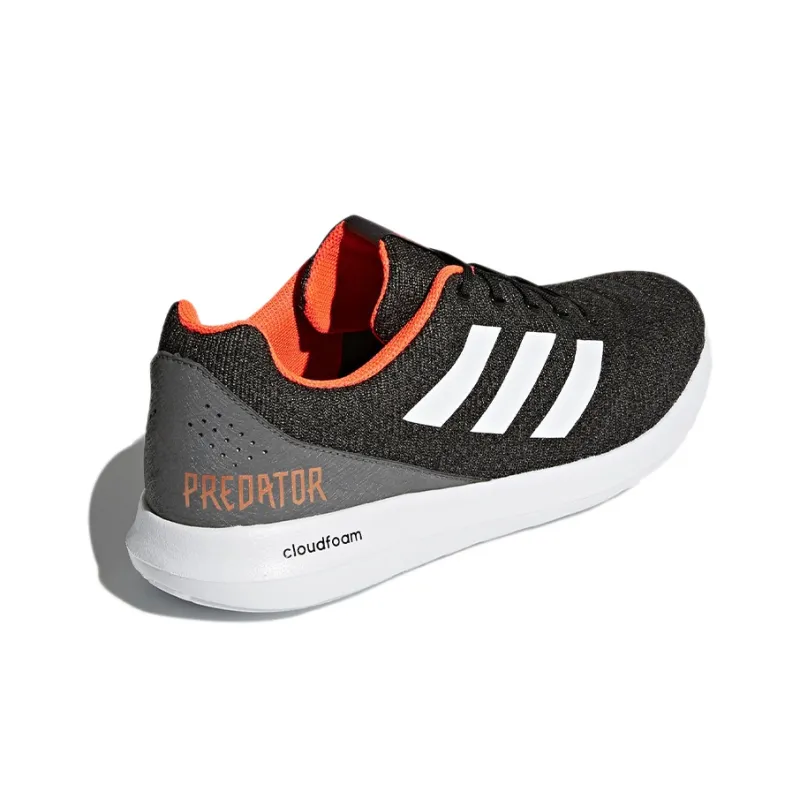 Adidas Predator Tango 18.4 Tr Anti-Slip And Wear-Resistant Lightweight Soccer Shoes Men's Black Orange-3