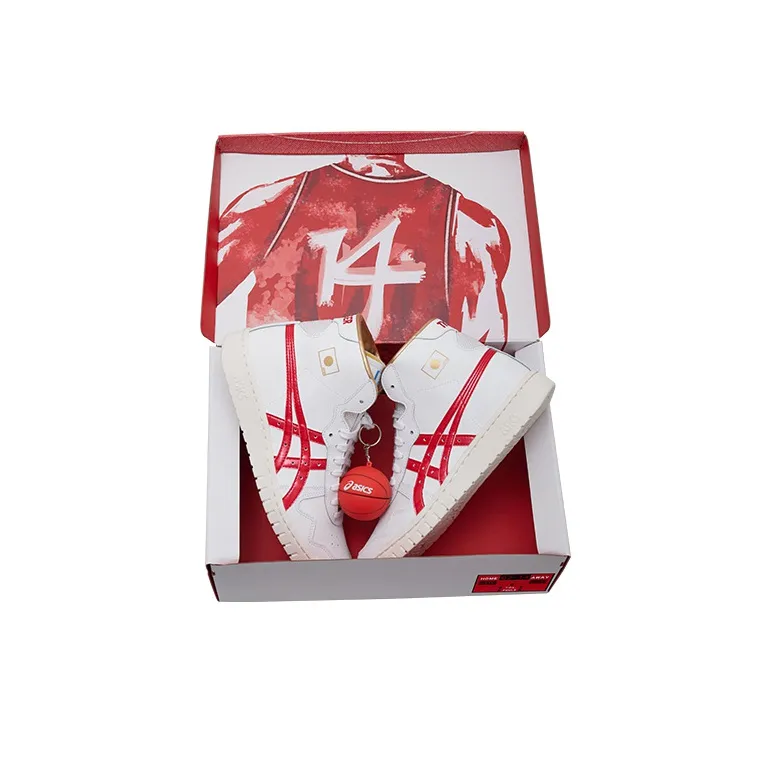 Asics Unisex Japan L Retro White/Red-6