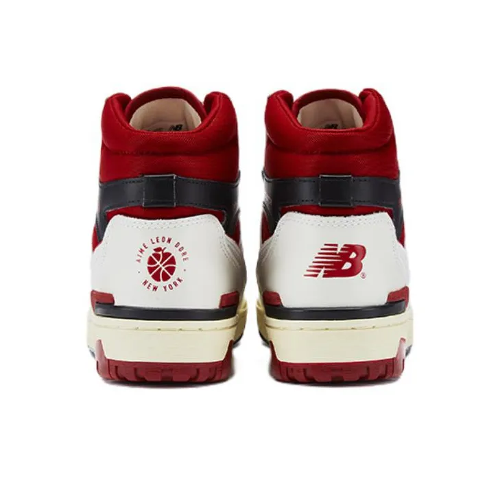 New Balance 650R Aime Leon Dore White Red-5