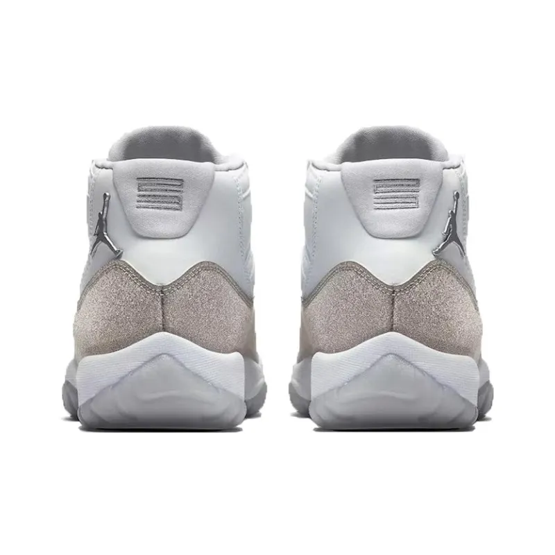 Jordan 11 Retro White Metallic Silver Women's-3
