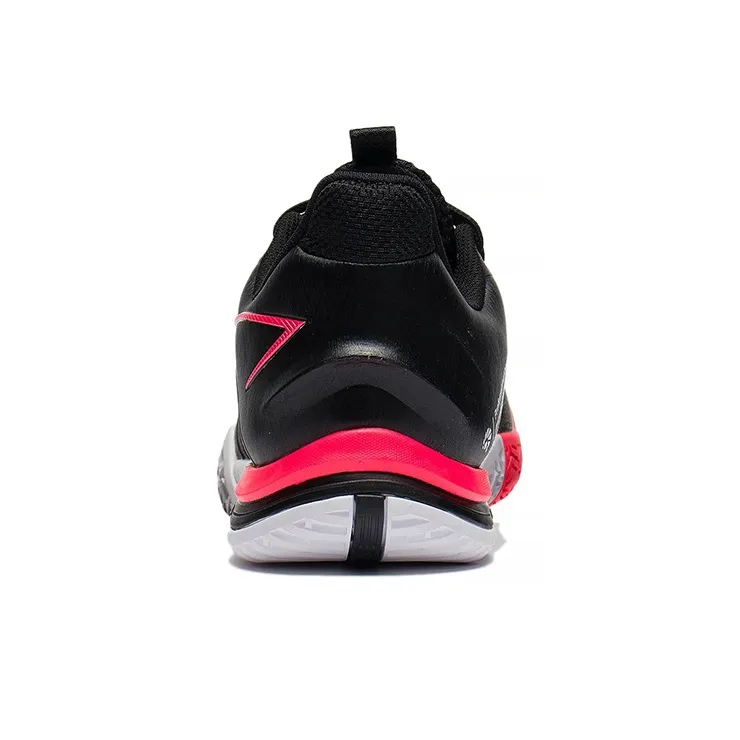 LiNing Flying Close To The Ground SE Cushioning Breathable Low-Top Badminton Shoes Unisex Black White-5