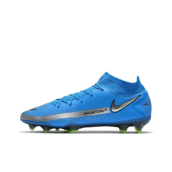 Nike Phantom Gt Elite Df Fg Photo Blue Metallic Silver