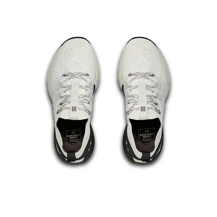 Under Armour Project Rock 3 Training Shoes White/Black Women's-3