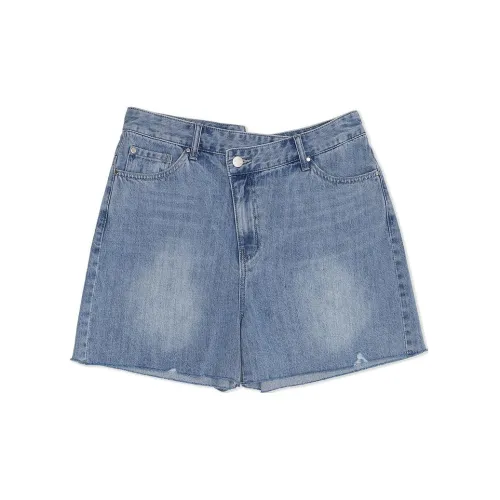 GUESS Denim Shorts Women's Light Blue