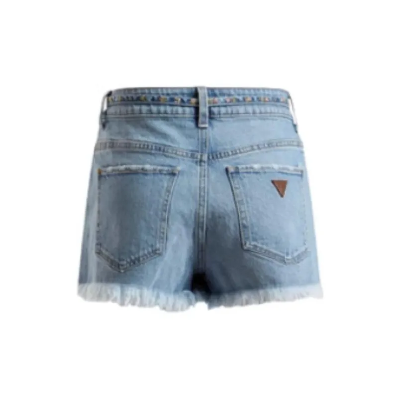 GUESS Denim Shorts Women's Light Blue-1