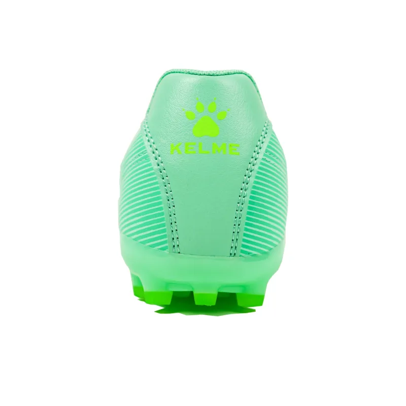 KELME IC/IN Shock Absorbers Slip Resistant, Abrasion Resistant, Breathable Soccer Shoes Unisex Light Green-3