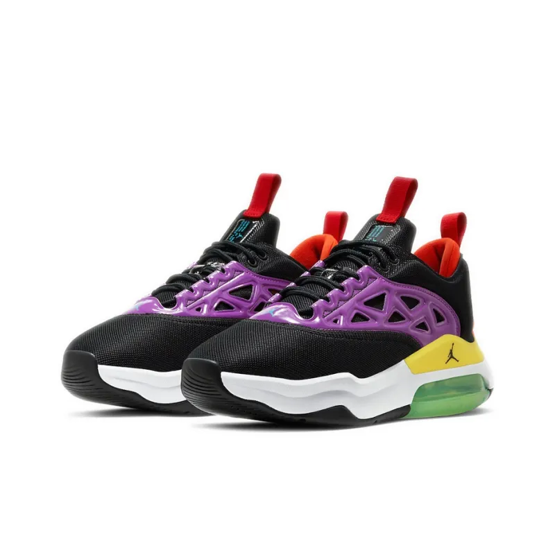Jordan Max 200 Xx Black Purple Nebula Women's-2