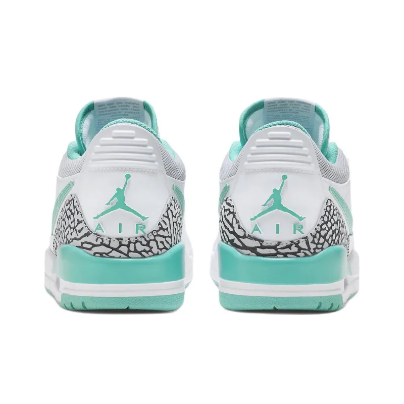 Jordan Legacy 312 Low White Turquois-4
