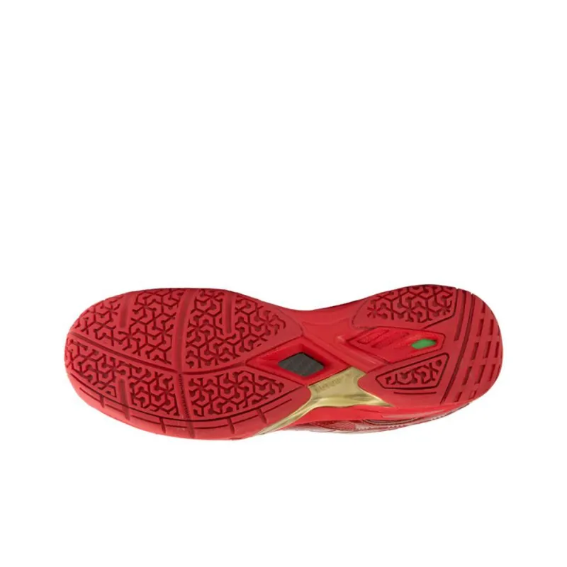 Victor Badminton Shoes Unisex Low Top Vivid Red/Bright Gold-3