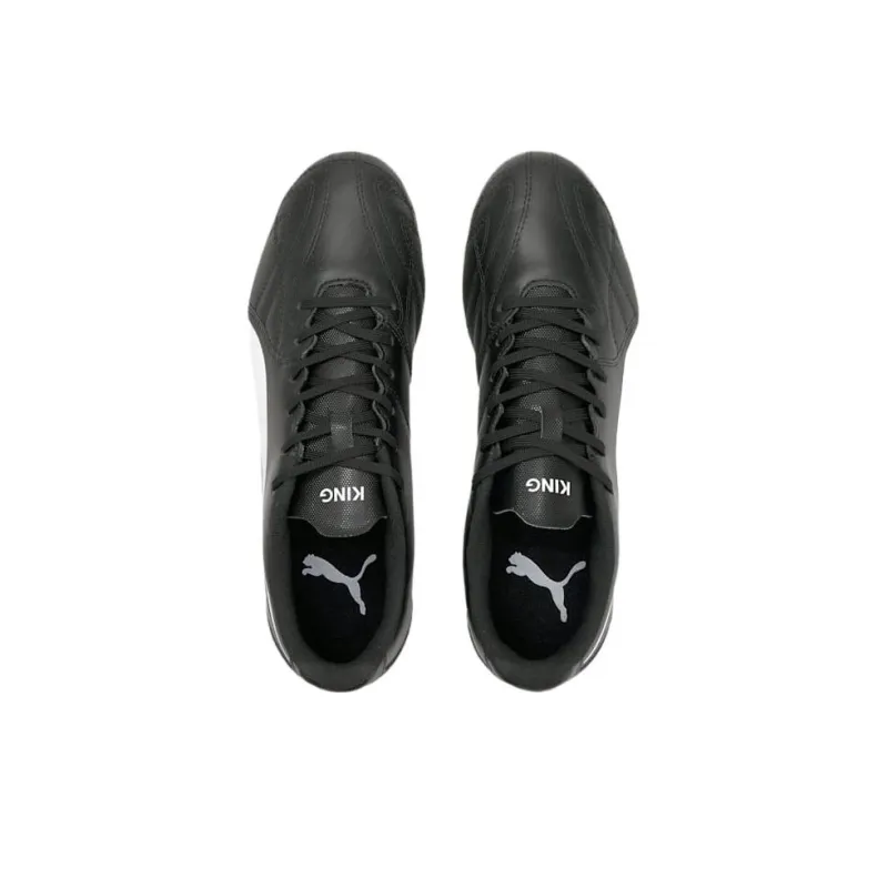 PUMA KING Hero KING Hero 21 Cushioning Anti-Slip And Wear-Resistant Soccer Shoes Unisex Black White-2