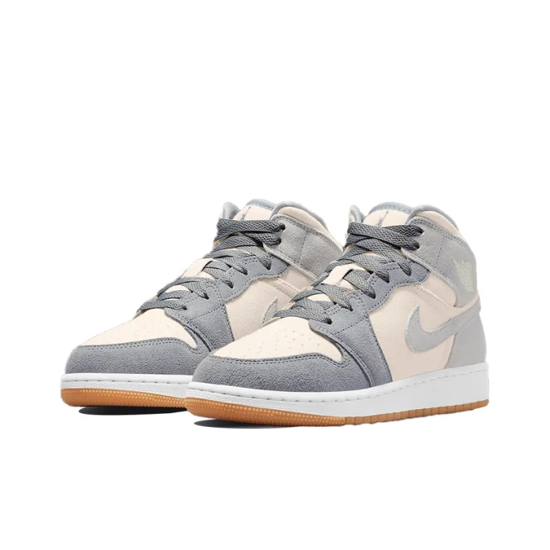 Jordan 1 Mid Se Coconut Milk Particle Grey-2