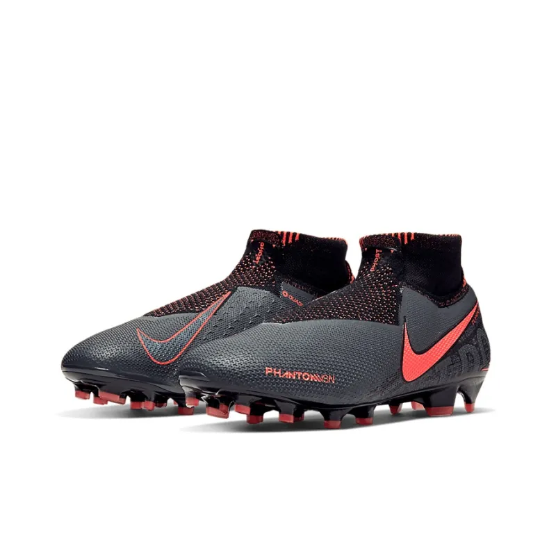 Nike Phantom Vision Elite Df Fg Grey Bright Mango-2