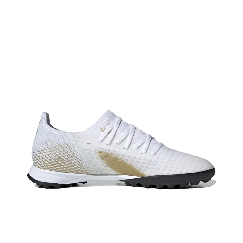 adidas X Ghosted.3 TF 'White Metallic Gold Melange'-1