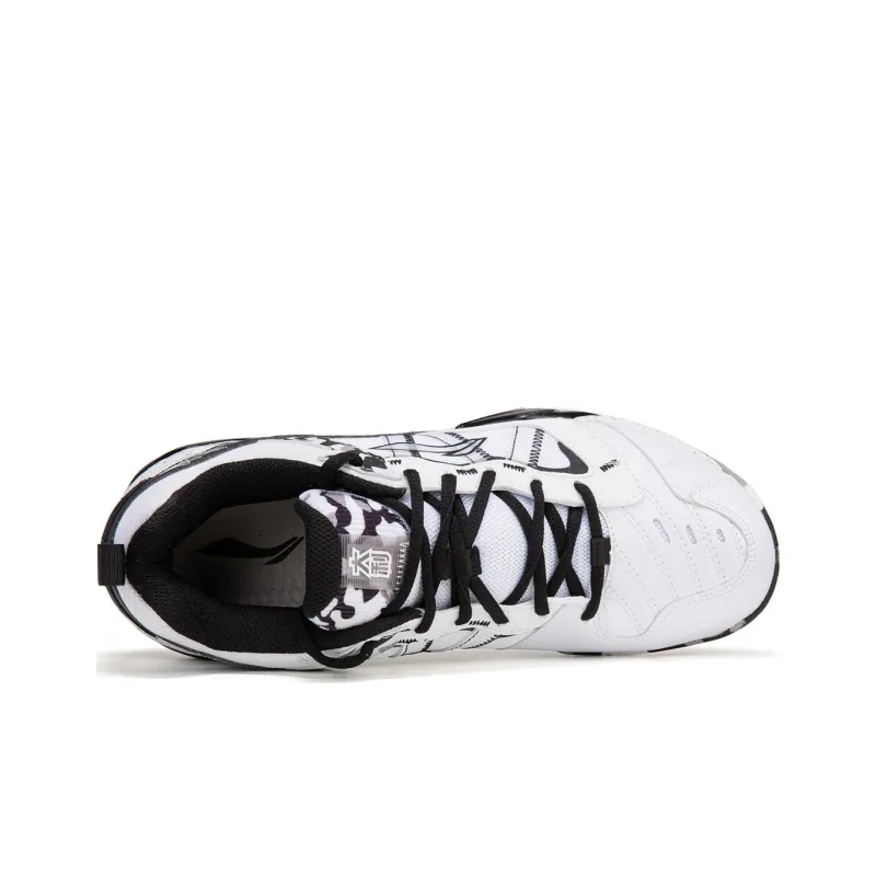 LiNing Shock Absorbers With Slip Resistant And Abrasion Resistant Properties Low Top Badminton Shoes Men's White Black-3