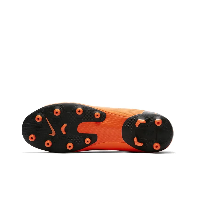 Nike Mercurial Superfly 6 Soccer Shoes Men Mid-Top Orange/Black-5