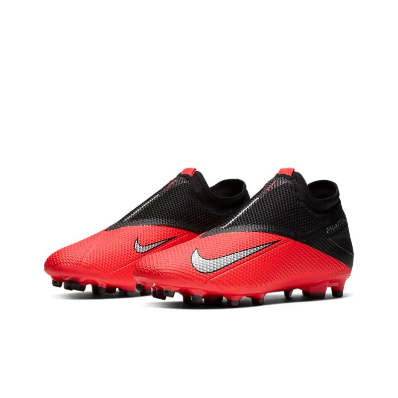 Nike Phantom Vision 2 Academy Df Fg Mg 'Black Red'-2