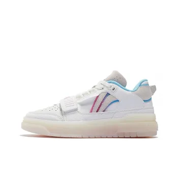 LiNing Rookie Low Top Vintage Basketball Shoes Women's Ecru