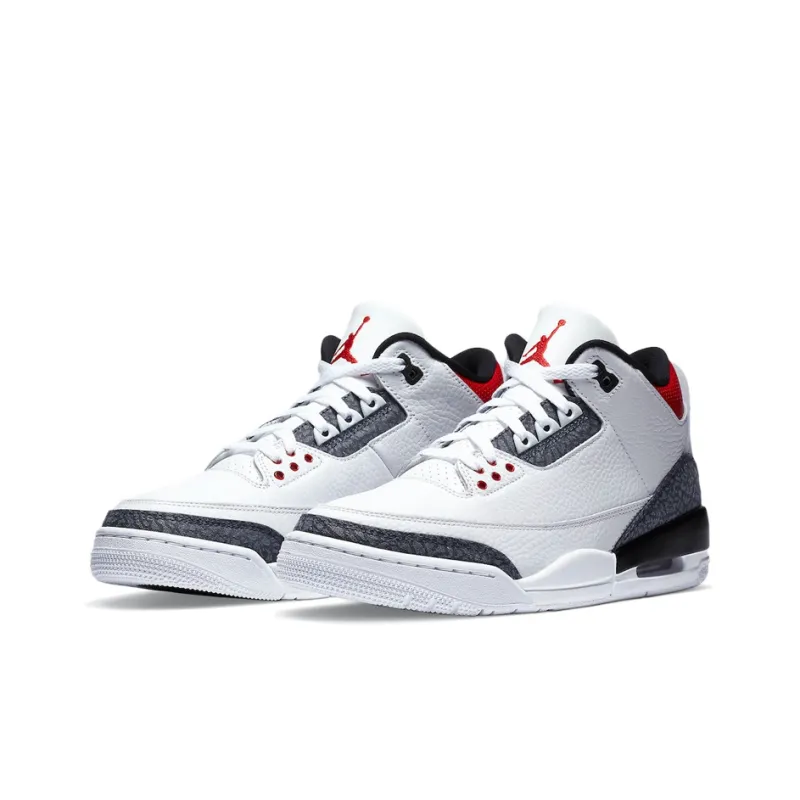 Jordan 3 Retro Se Fire Red Denim 2020-2