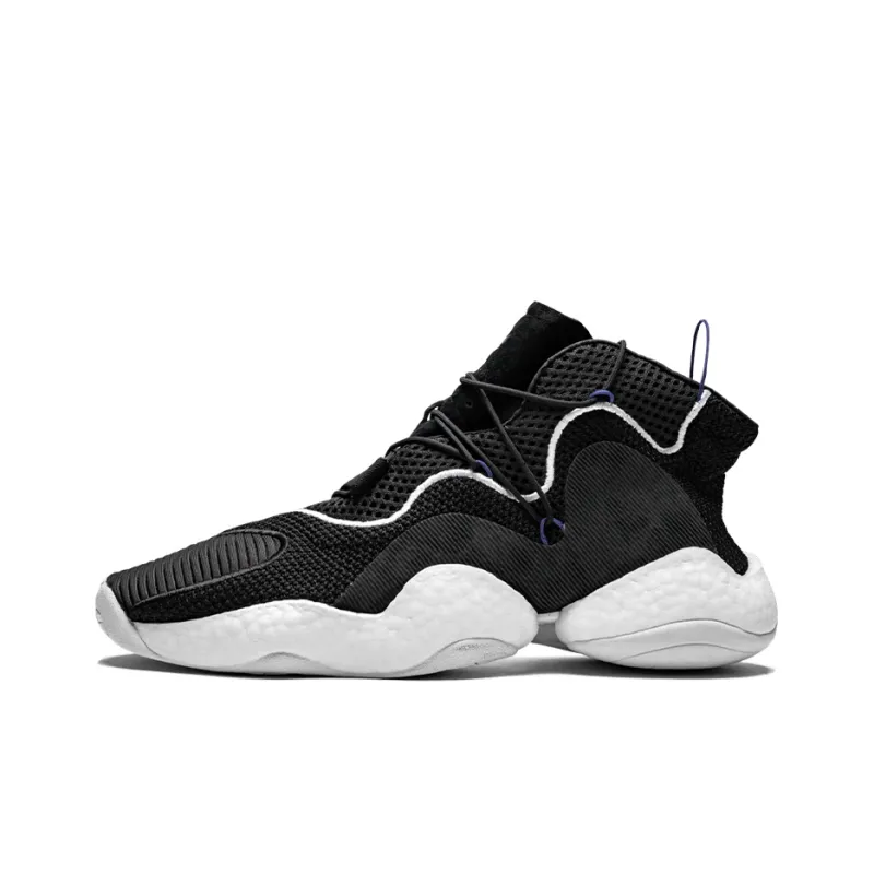Adidas Crazy Byw Lvl 1 Black White-0