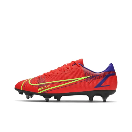 Nike Mercurial Vapor 14 Soccer Shoes Unisex Low-Top Red/Yellow/Blue