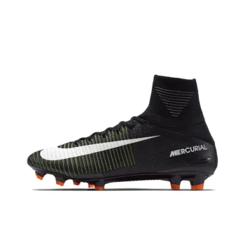 Nike Mercurial Superfly 5 FG Rubber Long Studs Natural Ground Cushioning Anti Slip And Wear Resistant Soccer Shoes