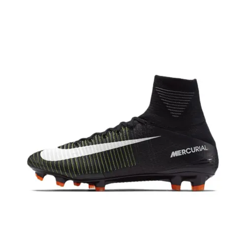 Nike Mercurial Superfly 5 FG Rubber Long Studs Natural Ground Cushioning Anti Slip And Wear Resistant Soccer Shoes