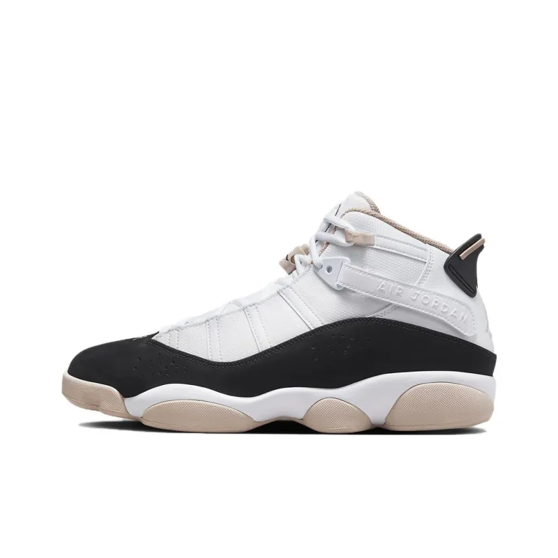 Jordan 6 Rings White Fossil Stone Black-0