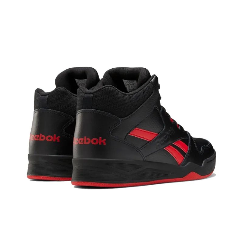 Reebok Royal BB4500 2 Mid-Top Vintage Basketball Shoes Men's Black Red-3
