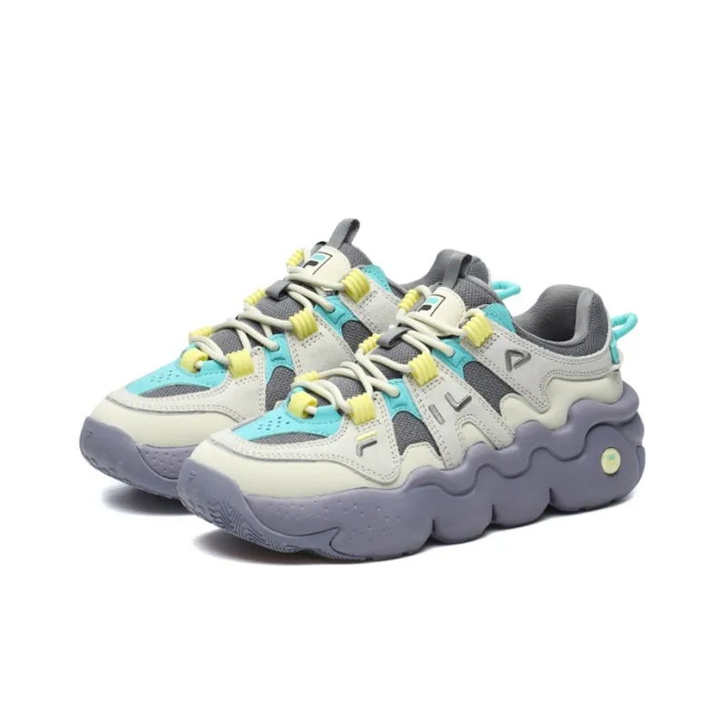 FILA Barricade 2 'Gray White Purple' Women's-1