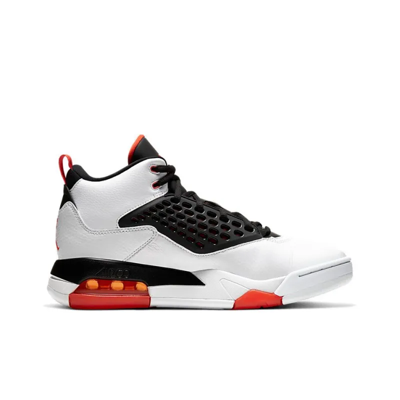 JORDAN Maxin 200 White Black Team Orange-1
