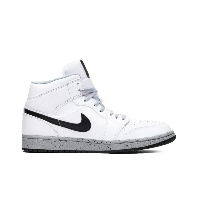 Jordan 1 Mid White Cement-1