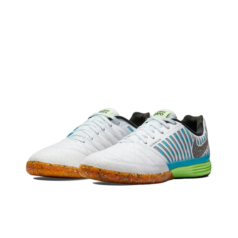 Nike Lunar Gato Ii Ic 'Black Light Photo Blue Lime Glow'-2