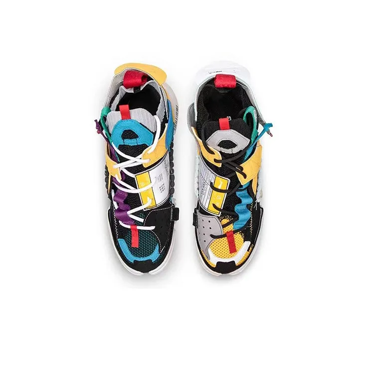 LiNing Essence 2 Sample For Bale Durable Breathable Low Top Vintage Basketball Shoes Men's Black White-3