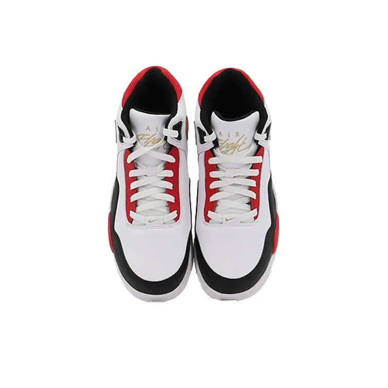 Nike Flight Legacy White Red Black-3