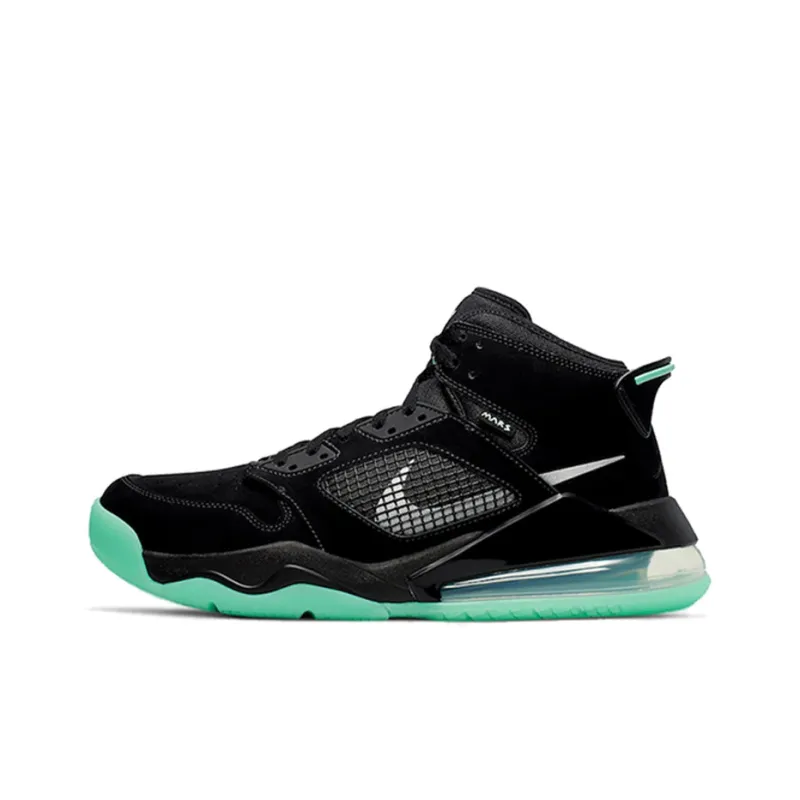 Jordan Mars 270 Black Green Glow-0