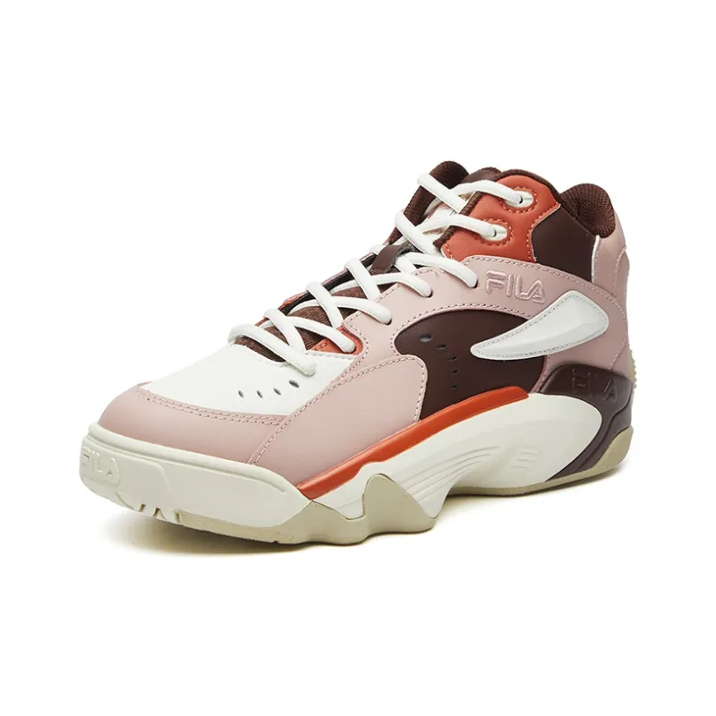 FILA Janball Mid Pink/Brown Women's-1