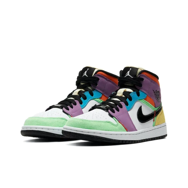 Jordan 1 Mid SE Multi-Color Women's-2