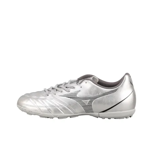 Mizuno Rebula Cup Soccer Shoes Men Low-Top Silver