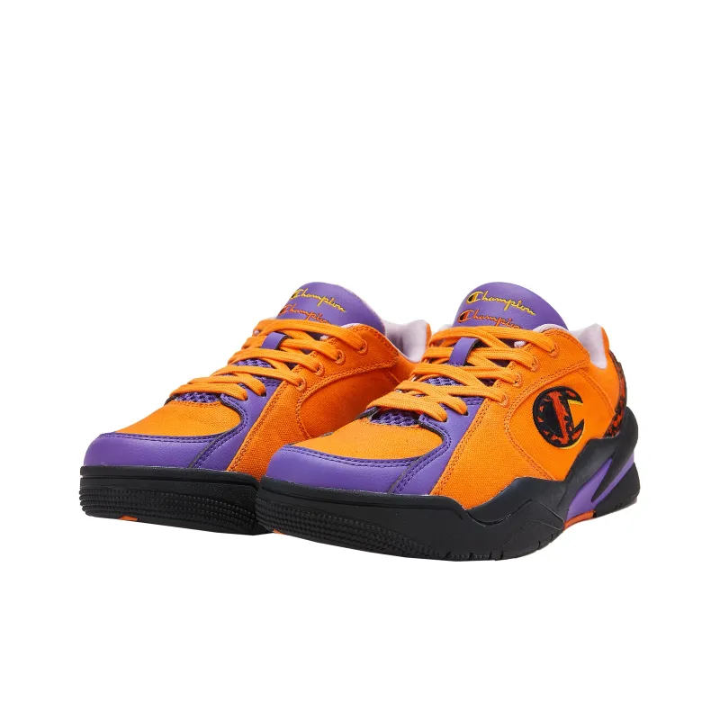 Champion Tiger Series Cushioning Low-Top Vintage Basketball Shoes Unisex Hot Blood Orange-1
