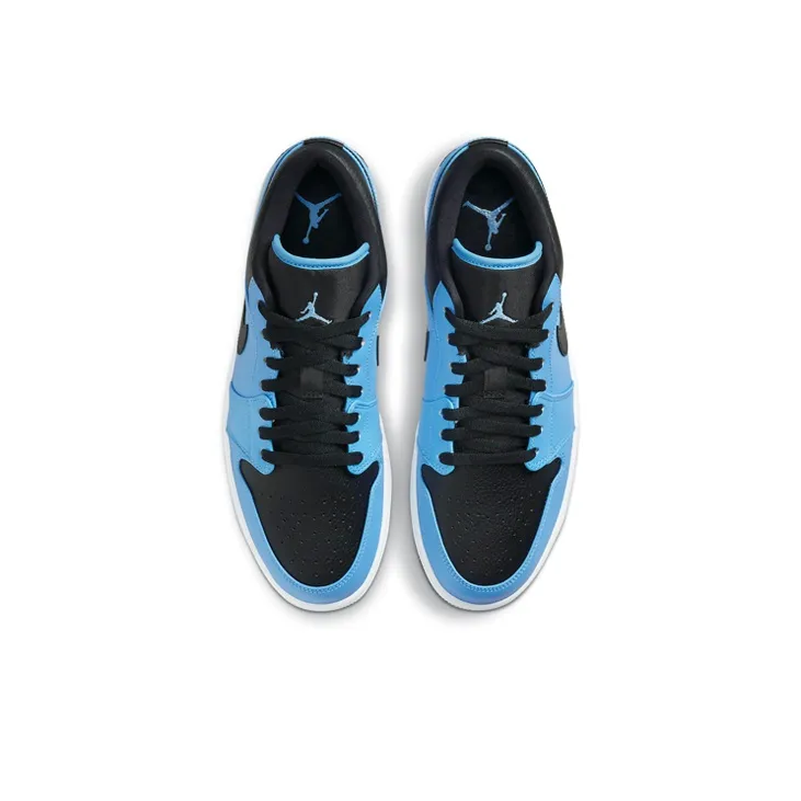 JORDAN 1 Low University Blue Black-3
