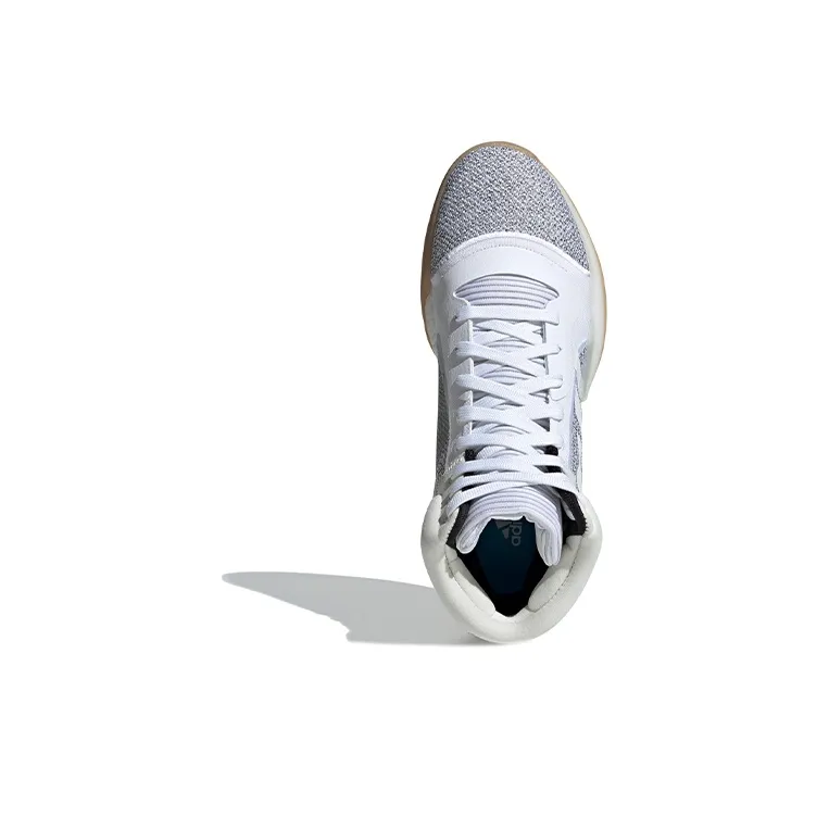 Adidas Marquee Boost Raw White Cloud White-4