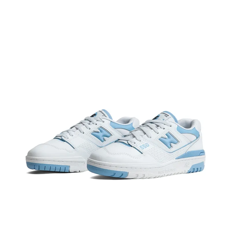 New Balance 550 Unc White Dusk Blue Women's-2