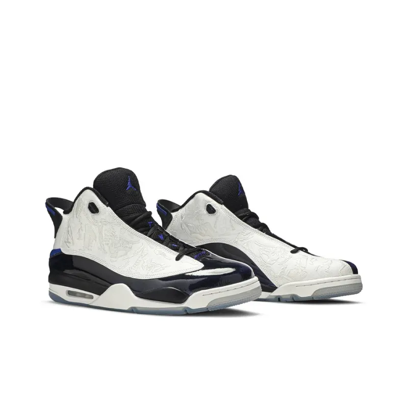 Jordan Dub Zero White Concord Black White-2
