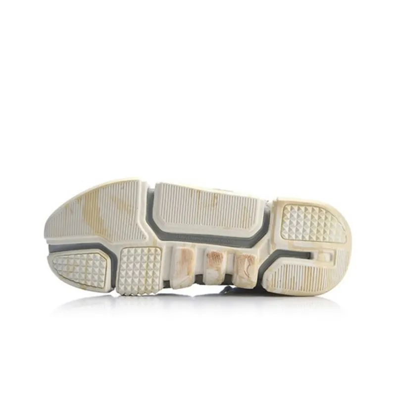 LiNing Essence ACE Vintage Basketball Shoes Men High Top Gray-4